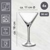 Ritzenhoff & Breker Rumba Martiniglas 90 ml 4er Set Bild 2
