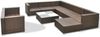 vidaXL 10-tlg. Garten-Lounge-Set mit Auflagen Poly Rattan Braun 41875 Bild 5
