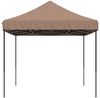 vidaXL Pop-Up Partyzelt, faltbar, Stahl / PE, Braun, ohohne Seitenteilene Seitenteile, 315 x 440 x 292 cm Bild 5