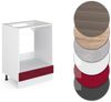 Herdumbauschrank R-Line Rot Hochglanz 60 cm , AP Anthrazit Vicco Bild 4