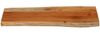 vidaXL Tischplatte 100x40x3,8cm Rechteckig Massivholz Akazie Baumkante 370636 Bild 3