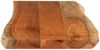 vidaXL Tischplatte 100x40x3,8cm Rechteckig Massivholz Akazie Baumkante 370636 Bild 4
