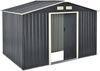 Gartenschuppen 277x191x192cm Stahlblech mit Satteldach [en. casa] Bild 2
