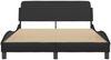 vidaXL Bettgestell "Dover" Schwarz 120x200 cm Kunstleder 373158 Bild 4