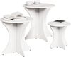 vidaXL Couchtisch 3 pcs Weiß 873569 Bild 2