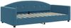 vidaXL Tagesbett Ausziehbar mit Schubladen Blau 100x200 cm Samt 3197379 Bild 4
