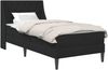vidaXL Bettgestell mit Matratze mit Matratze Schwarz 80 x 200 cm Samt 3414763 Bild 2