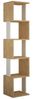 Decortie Bücherregal Piri, Modernes Bücherregal Display Unit, 35 x 30 x 161 cm Bild 2