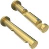 Innenlauf-Gardinenstangen-Set Platon Santo 160 cm, 2-läufig, 20 mm Ø Messing-Optik Bild 5