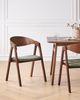 Esszimmerstuhl 2er Set YUBA Holz Dunkelgrün Bild 3