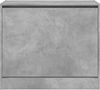 vidaXL Schuhschrank Betongrau 80x42x69 cm Holzwerkstoff 840004 Bild 5