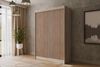 ALTDECOR Schiebetürenschrank VILANv2 (Kleiderschrank Garderobenschrank mit viel Stauraum Moderner Schrank) Vielseitiger Schwebetürenschrank Lamellen LED Beleuchtung Bild 3
