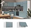 Hängeschrank R-Line Blau-Grau 60 cm Flach Vicco Bild 2