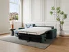 Vente-unique - VIZIR Sofa Stoff Blau - B 223 cm94 cm x H 110 cm95 cm x L 302 cm Bild 2