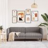 vidaXL Sofa 3-Sitzer , Taupe Bild 3