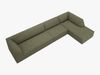 Micadoni Ecksofa Ruby 5-Sitzer Rechts Kord Scala Grün Bild 4