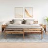 vidaXL Nachttische 2 Stk. mit Schublade Altholz-Optik 40x34x50 cm 858782 Bild 3