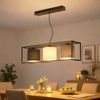 Fischer & Honsel 60809 Pendelleuchte Gilli 3-flammig schwarz sand grau Bild 3