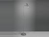 LED Stehlampe in Silber matt, Spot schwenkbar, Höhe 151cm Bild 3