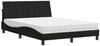 vidaXL Bett mit Matratze "Hanko" Schwarz 120x200 cm Stoff 3310519 Bild 2
