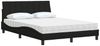 vidaXL Bett mit Matratze "Hanko" Schwarz 120x200 cm Stoff 3310519 Bild 4