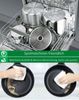 3er Pfannenset Induktion Set Antikratz Bratpfannen Pfanne Antihaft Induktions-Bratpfanne ø 20 cm, ø 24 cm, ø 28 cm Bild 5