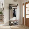 Relaxdays Garderobe mit Schuhbank Bild 3