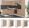 Küchenunterschrank R-Line Sonoma 60 cm mit Schublade, ohne Arbeitsplatte Vicco Bild 2
