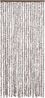 vidaXL Insektenschutz-Vorhang Taupe und Weiß 90x220 cm Chenille 325461 Bild 3