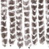 vidaXL Insektenschutz-Vorhang Taupe und Weiß 90x220 cm Chenille 325461 Bild 5