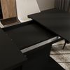 Esstisch Fenaro Schwarz 120 x 80 cm ausziehbar Vicco Bild 4