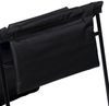 Spetebo Strandmatte 2er Set klappbar mit Verstellbarer Lehne - schwarz - Liegematte faltbar 145x48 cm mit Kopfkissen - Gartenliege Strandliege Sonnenmatte für Garten Camping Picknick Reise Urlaub Bild 4