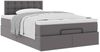 vidaXL Ottoman-Bett mit Matratze Grau 120x190 cm Kunstleder 3311296 Bild 5