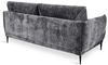 Sofa Designersofa MADISON 2-Sitzer in Stoff Dress Me Grau Bild 3