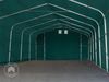 TOOLPORT Standsicheres Lagerzelt 6x6 m Weidezelt PVC Plane 850 N dunkelgrün 100% Wasserdicht Bild 3