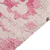 Teppich Baumwolle rosa Blumenmuster 140 x 200 cm Kurzflor EJAZ Bild 5