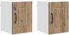 vidaXL Wandschrank PORTO 2 pcs Artisan-Eiche 30 x 31 x 40 cm 885224 Bild 2