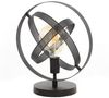 KAWOLA Tischleuchte DILLY Tischlampe Metall schwarz 38 x 28 x 32 cm Bild 3