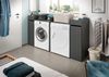 Waschmaschienenumbau Set (B/H/T: 190x101x60 cm) in anthrazit Nachbildung Bild 5
