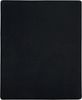 vidaXL Spannbettlaken Jersey Schwarz 90x200 cm Baumwolle 136210 Bild 2