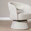 Bronx71 Sessel Josh drehbar Chenille taupe Bild 5