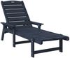 vidaXL Sonnenliege 2 pcs Marineblau 195,5 x 53 x 98,5 cm Polyethylen 3335851 Bild 2