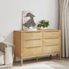 vidaXL Kommode FLORO Wachsbraun Massivholz Kiefer 374011 Bild 3