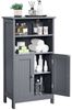 Yaheetech Badkommode Badschrank Küchenschrank, Sideboard Weiß 93*50*30cm Bild 4