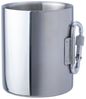 BasicNature Edelstahl 'Space Safer Thermo', 0, 33 L, Karabiner Bild 5