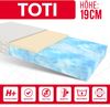 'Toti' Kaltschaummatratze, Bio Foam Schaum Latex, H2/H3, Höhe 19 cm, 80x200 cm Bild 5