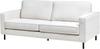 Beliani 'SAVALEN' 3-Sitzer Sofa, Stoff cremeweiß, 87 x 91 x 204 cm Bild 4