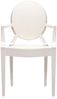 Kartell Louis Ghost, Stuhl, 2er-Satz, Weiß Glänzend Bild 2