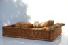 KONZEPT Brotkorb Bäckerkorb handgeflochten Regalkorb, Naturweide, 60х40 / 40х30 Bild 3