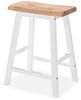 vidaXL Bar Set 3 Stück MDF Weiß 245364 Bild 5